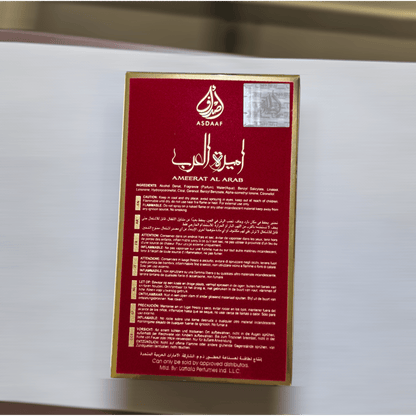 Ameerat Al Arab EDP by Asdaaf from lattafa 100 ml - arabiesperfume
