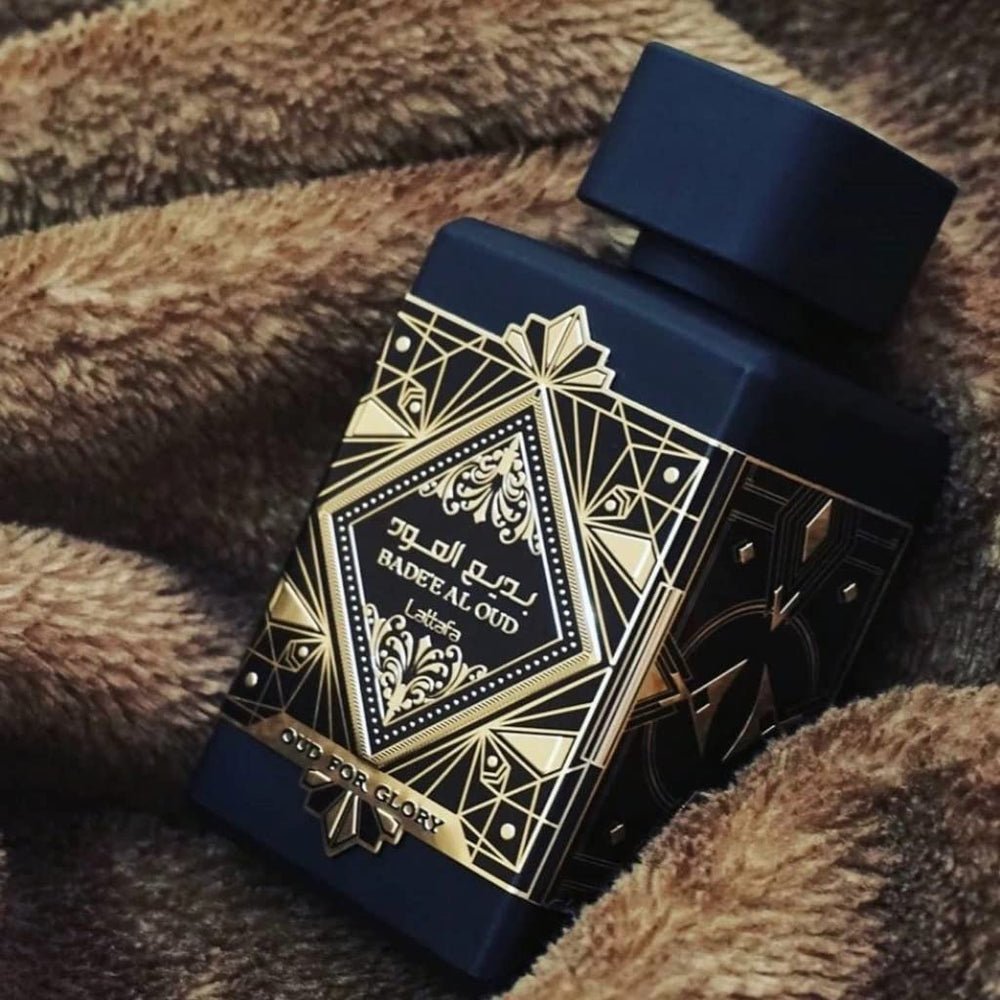 Lattafa Badee Al Oud Amethyst EDP 100ml - Long - Lasting Unisex Fragrance with Floral, Woody, and Sweet Notes - arabiesperfume
