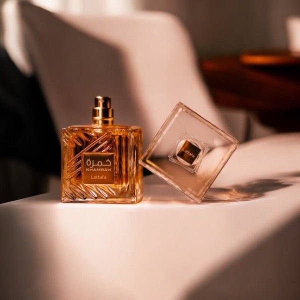 Lattafa Khamrah EDP 100ml - Mesmerizing Unisex Fragrance with Warm and Spicy Notes - arabiesperfume
